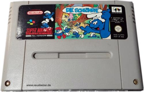 Die Schlümpfe The Smurfs  Super Nintendo SNES